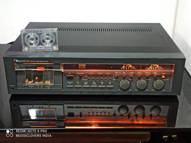 Restoring a 1979 Nakamichi 582 3 head cassette deck