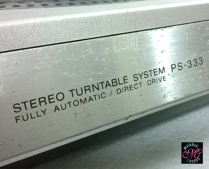 Tocadiscos Sony PS-333 Full Automatic