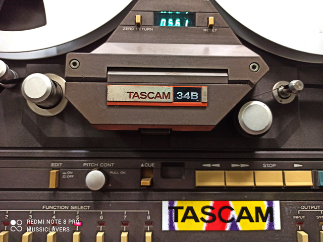 Buy Vintage TASCAM 34B (1983) PROFESSIONAL 8 TRACK VINTAGE OPEN REEL  RECORDER Sale Pune-India