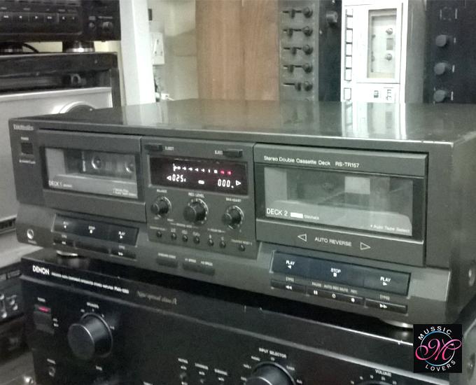Technics RS-TR157 Stereo Dual Cassette Deck Player Recorder 
