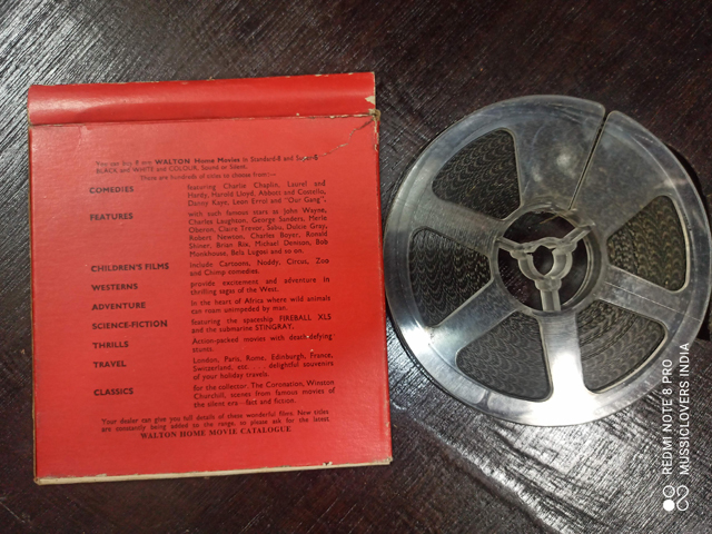 Buy Vintage RARE 8 MM PROJECTOR REELS WITH MOVIES AVAILABLE @ MUSSICLOVERS  Sale Pune-India