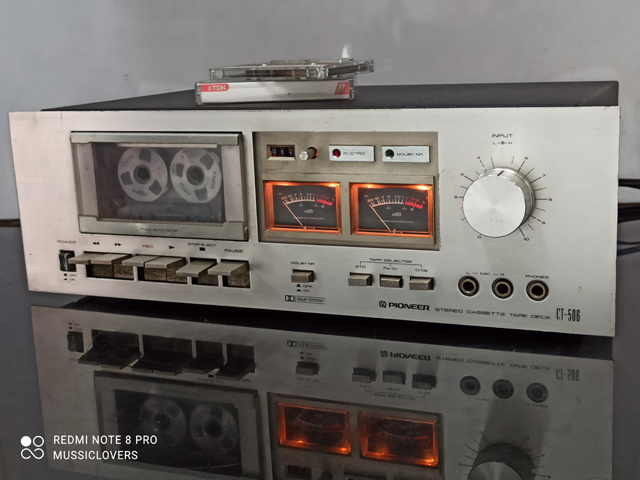 Platine Cassette Pioneer CT-506 - HiFi Vintage - Vérifiée Par Expert