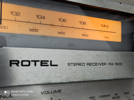 Buy Vintage ROTEL JAPAN RX-503 RARE CLASSIC VINTAGE STEREO RECEIVER ...