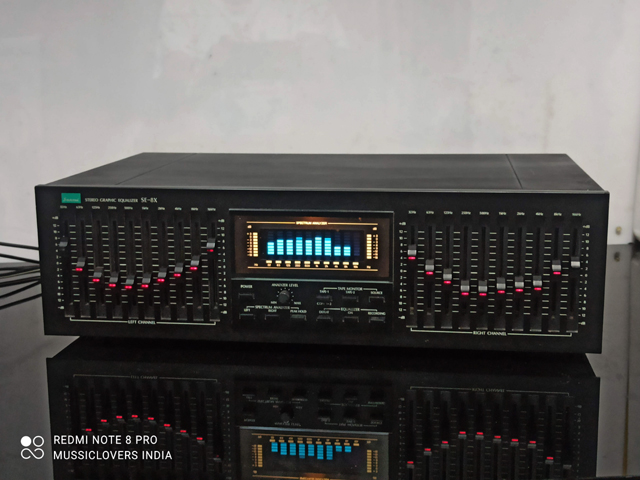 Sansui - SE-8X stéréo Ecualizador gráfico estéreo