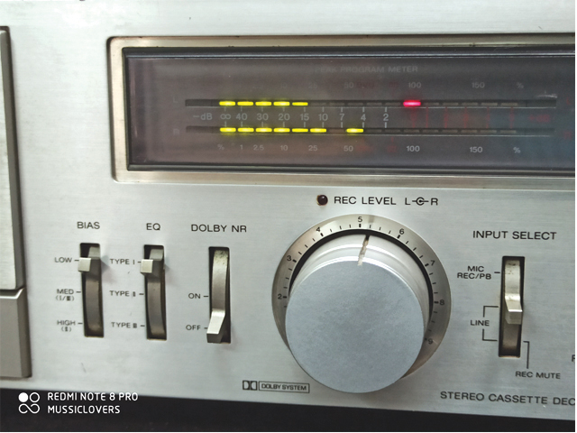 Platine Cassette Sony TC-K45 - Stéréo - Argentée - Garantie 1 An
