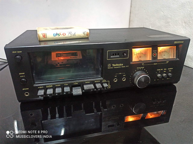 Platine Cassette Technics MS12 Stéréo - Vintage 1980 En Bon état
