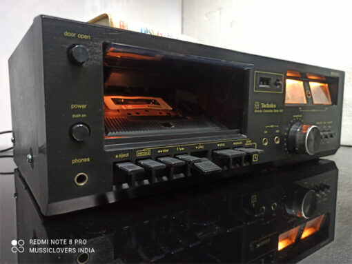 Platine Cassette Technics RS-612 – Argentée – Bon état De Fonctionnement