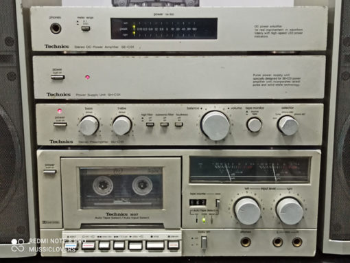 Buy Vintage TECHNICS JAPAN MIDI RACK SYSTEM WITH PRE POWER STEREO ...
